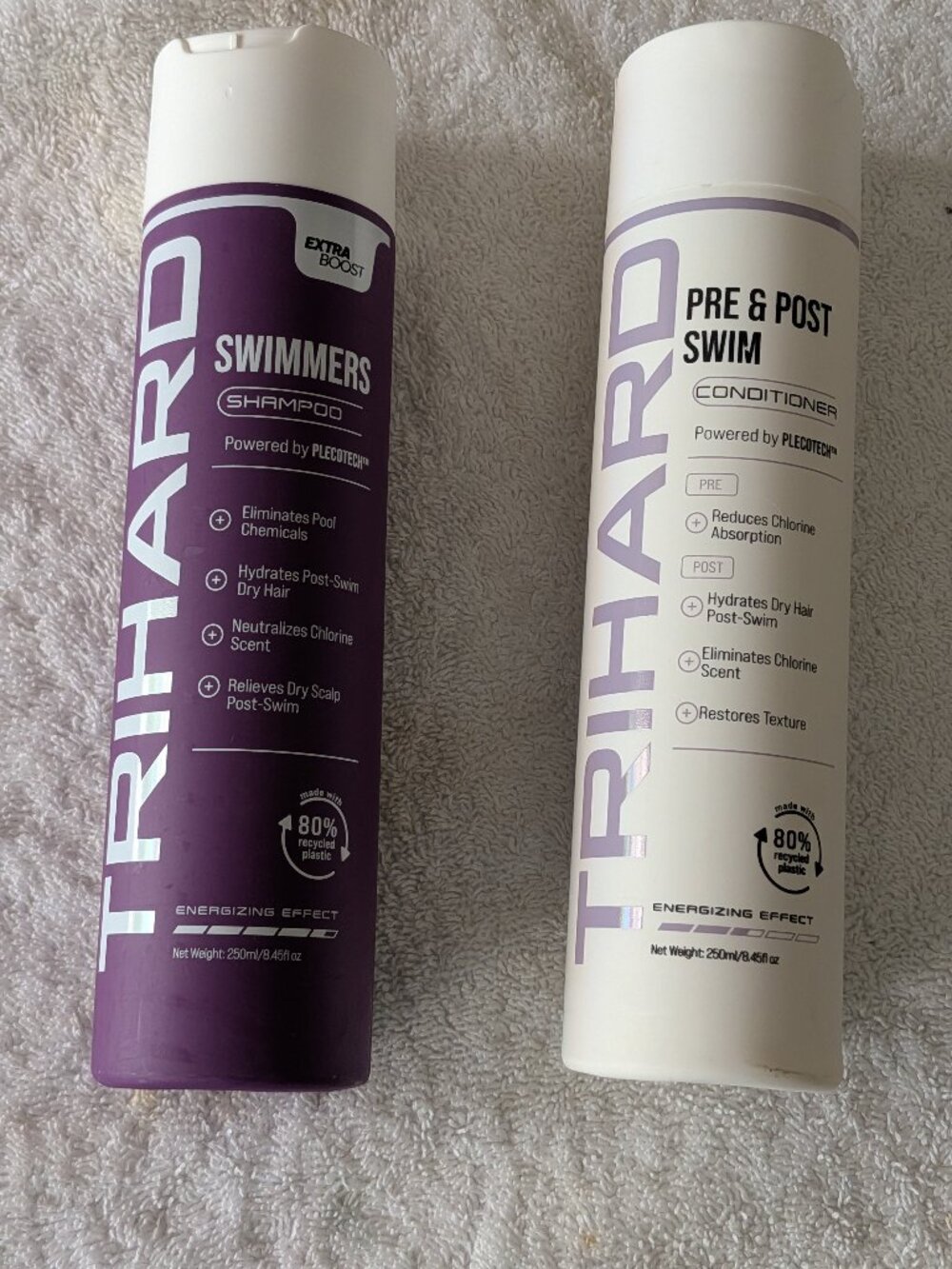 TRIHARD Hair Combo Post Swim Shampoo & Conditioner  NWT
